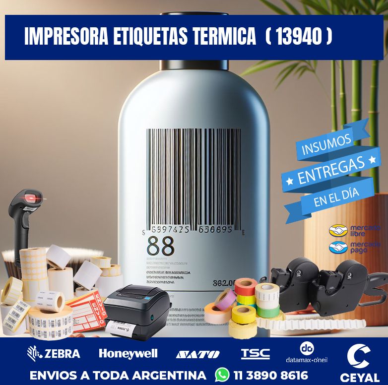 impresora etiquetas termica ( 13940 )