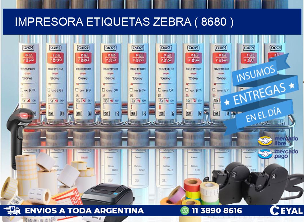 impresora etiquetas zebra ( 8680 )
