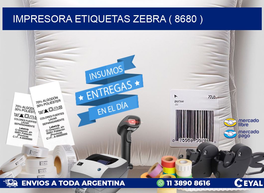 impresora etiquetas zebra ( 8680 )