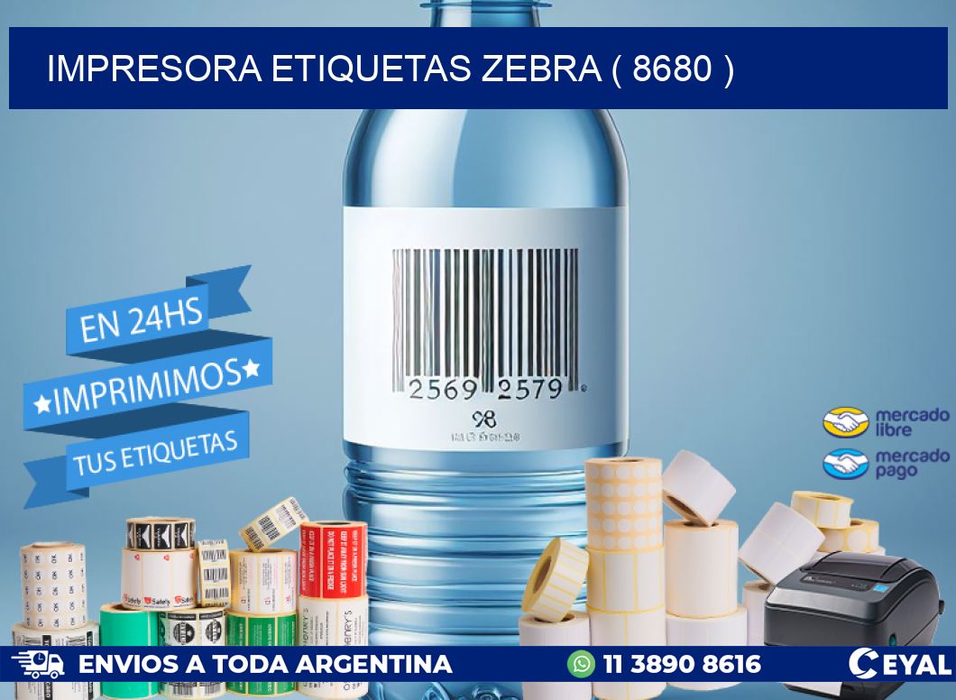 impresora etiquetas zebra ( 8680 )