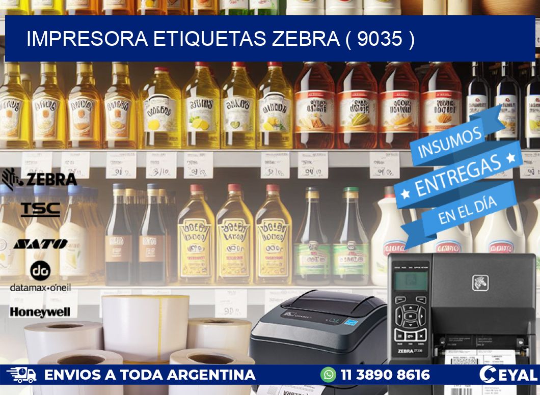 impresora etiquetas zebra ( 9035 )