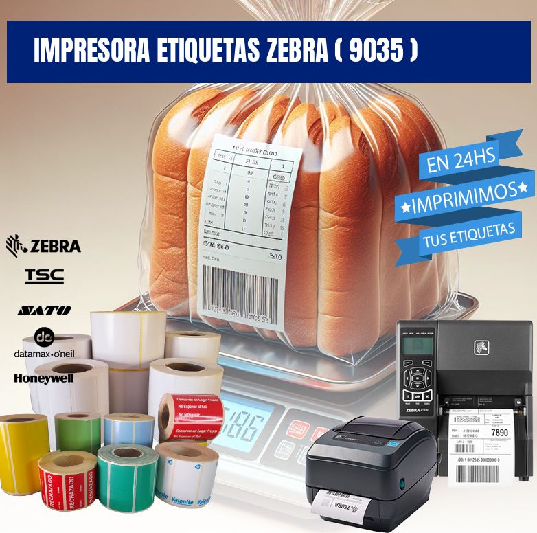 impresora etiquetas zebra ( 9035 )