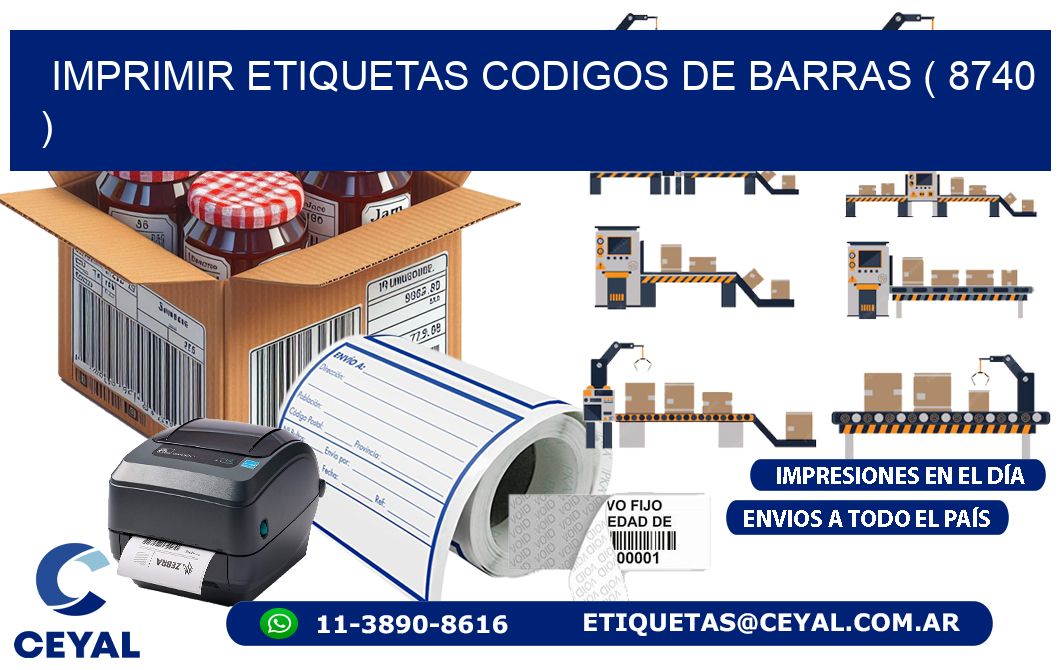 imprimir etiquetas codigos de barras ( 8740 )