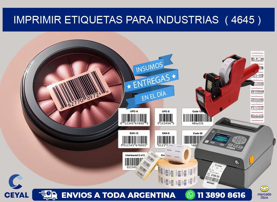 imprimir etiquetas para industrias  ( 4645 )