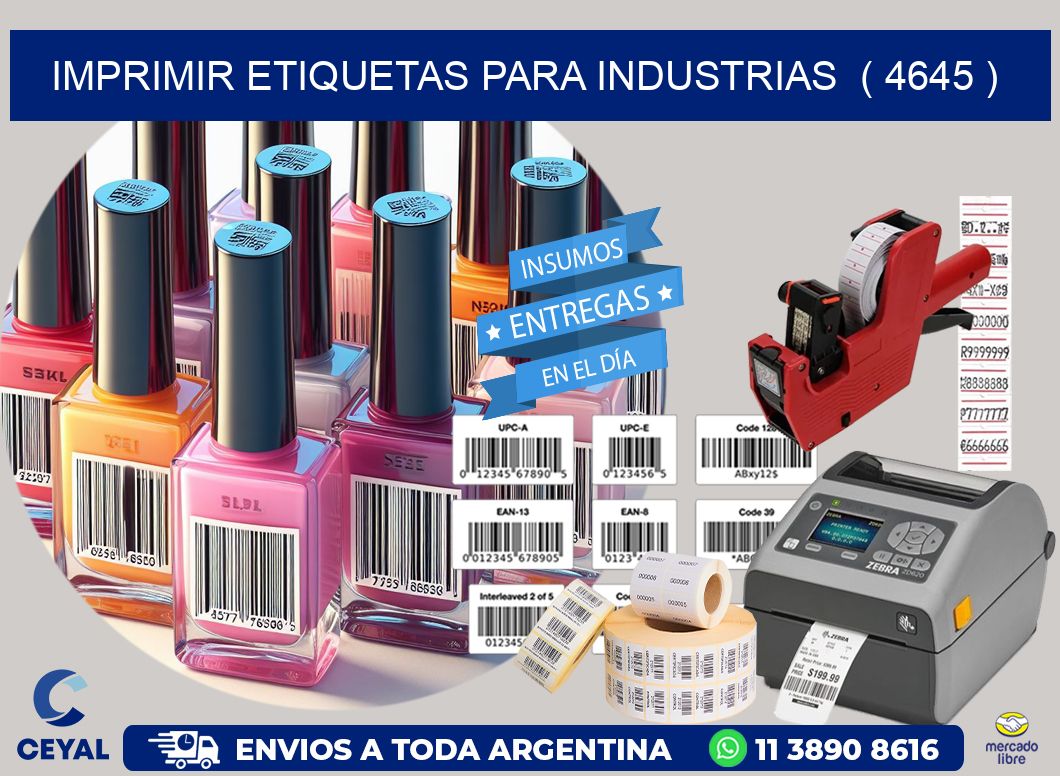 imprimir etiquetas para industrias  ( 4645 )