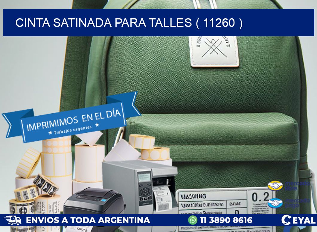 CINTA SATINADA PARA TALLES ( 11260 )