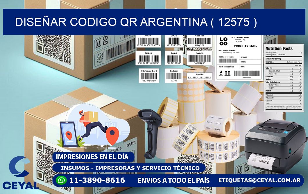 DISEÑAR CODIGO QR ARGENTINA ( 12575 )