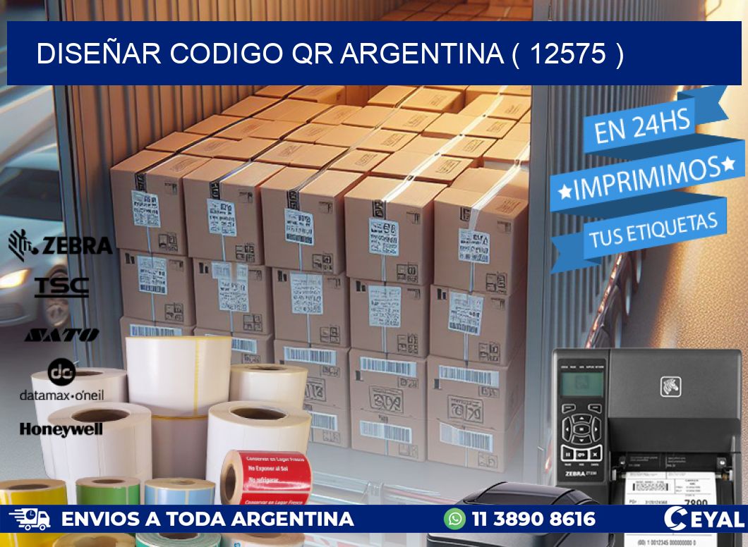 DISEÑAR CODIGO QR ARGENTINA ( 12575 )