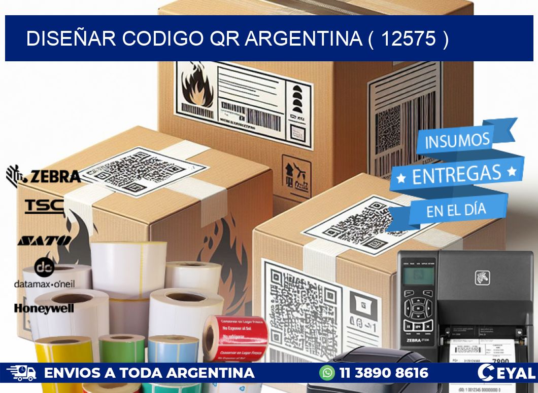 DISEÑAR CODIGO QR ARGENTINA ( 12575 )