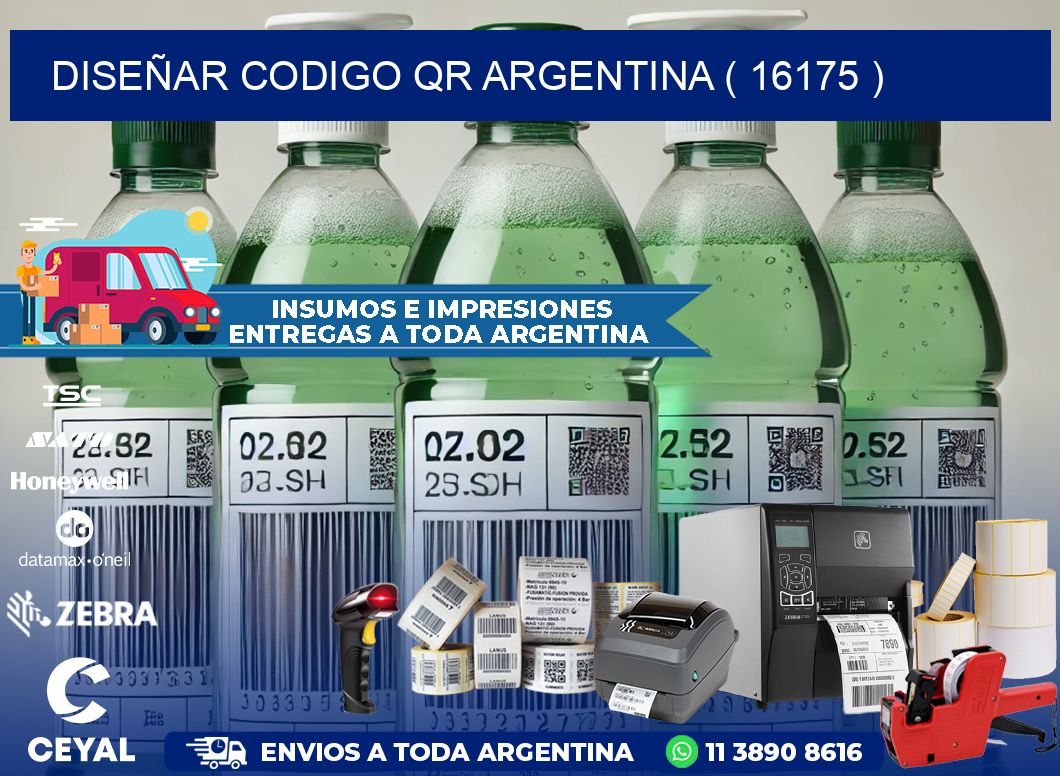 DISEÑAR CODIGO QR ARGENTINA ( 16175 )