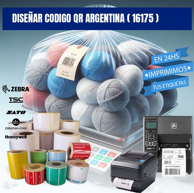 DISEÑAR CODIGO QR ARGENTINA ( 16175 )