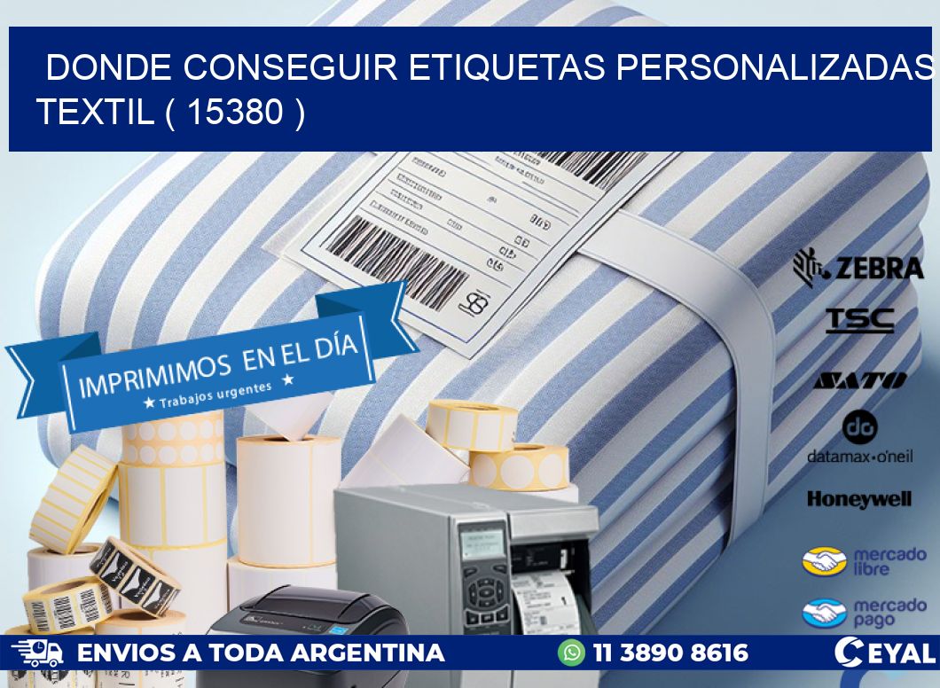 DONDE CONSEGUIR ETIQUETAS PERSONALIZADAS TEXTIL ( 15380 )