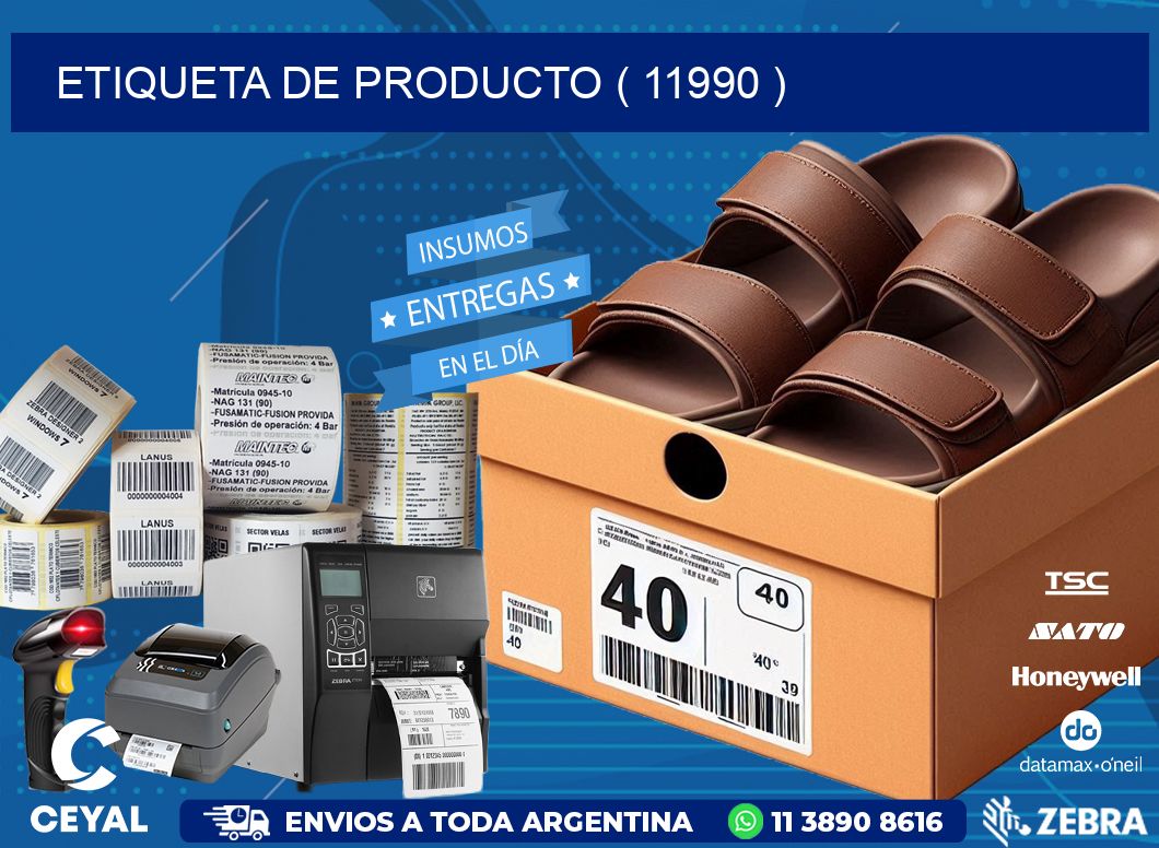 ETIQUETA DE PRODUCTO ( 11990 )
