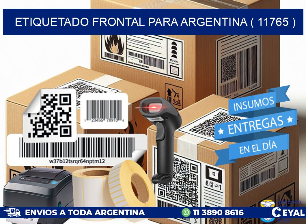 ETIQUETADO FRONTAL PARA ARGENTINA ( 11765 )