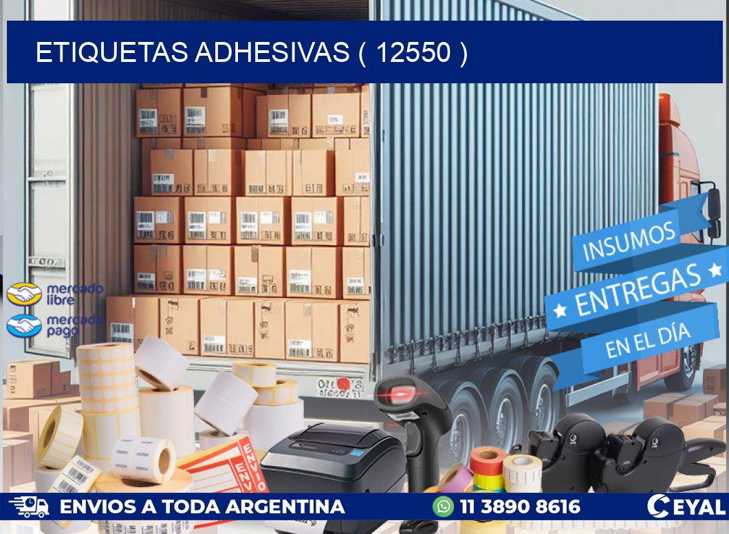 ETIQUETAS ADHESIVAS ( 12550 )