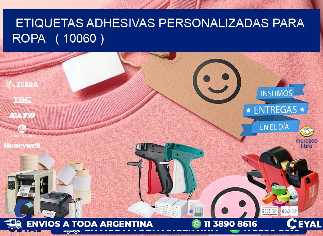 ETIQUETAS ADHESIVAS PERSONALIZADAS PARA ROPA   ( 10060 )