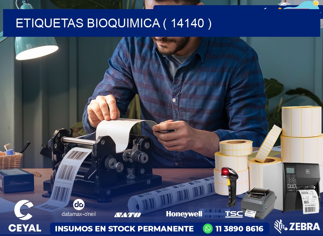 ETIQUETAS BIOQUIMICA ( 14140 )