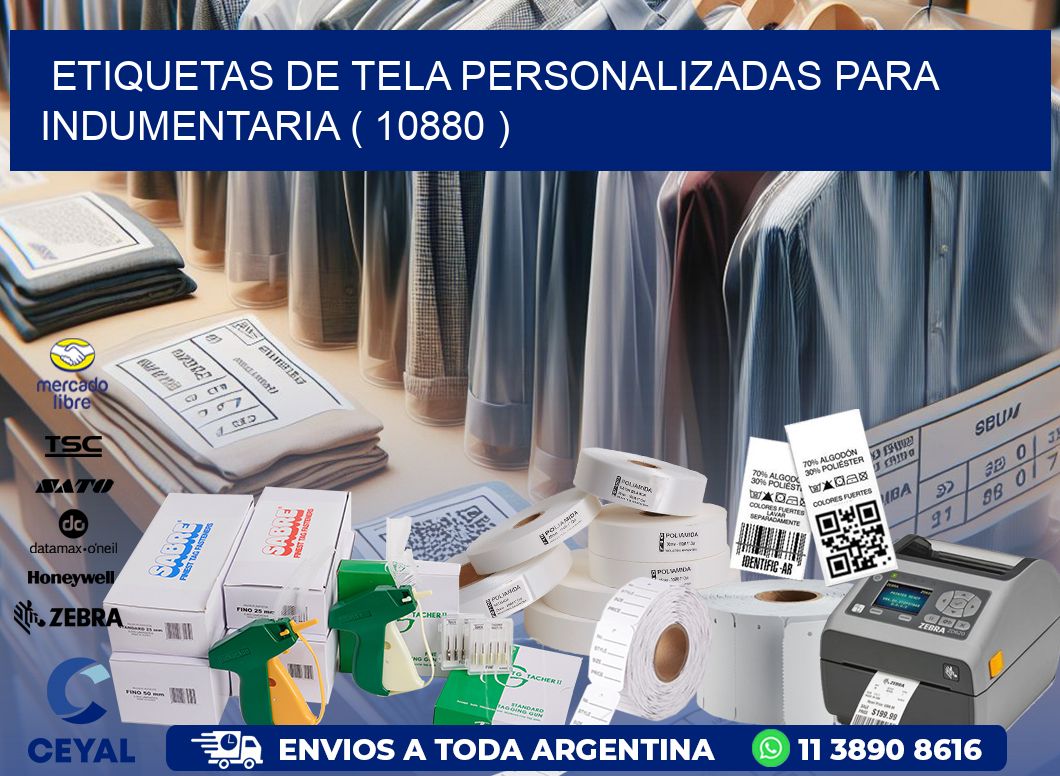 ETIQUETAS DE TELA PERSONALIZADAS PARA INDUMENTARIA ( 10880 )