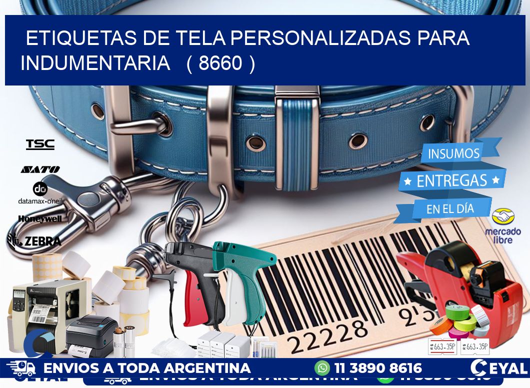 ETIQUETAS DE TELA PERSONALIZADAS PARA INDUMENTARIA   ( 8660 )