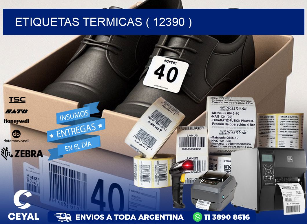 ETIQUETAS TERMICAS ( 12390 )