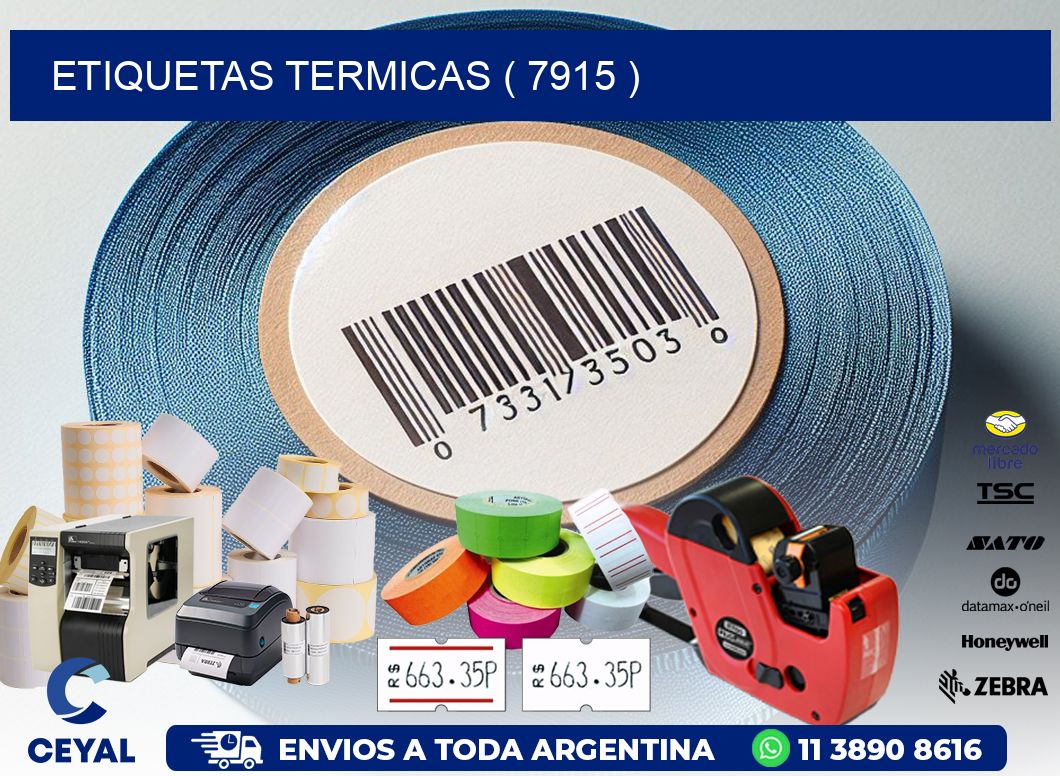 ETIQUETAS TERMICAS ( 7915 )