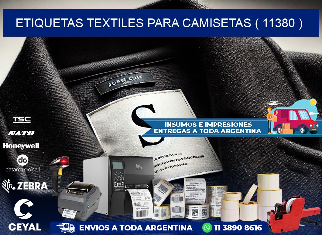ETIQUETAS TEXTILES PARA CAMISETAS ( 11380 )