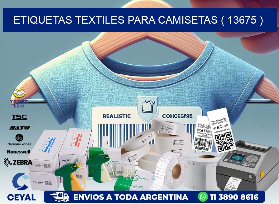 ETIQUETAS TEXTILES PARA CAMISETAS ( 13675 )