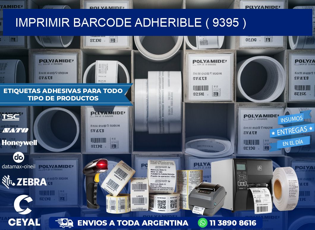 IMPRIMIR BARCODE ADHERIBLE ( 9395 )