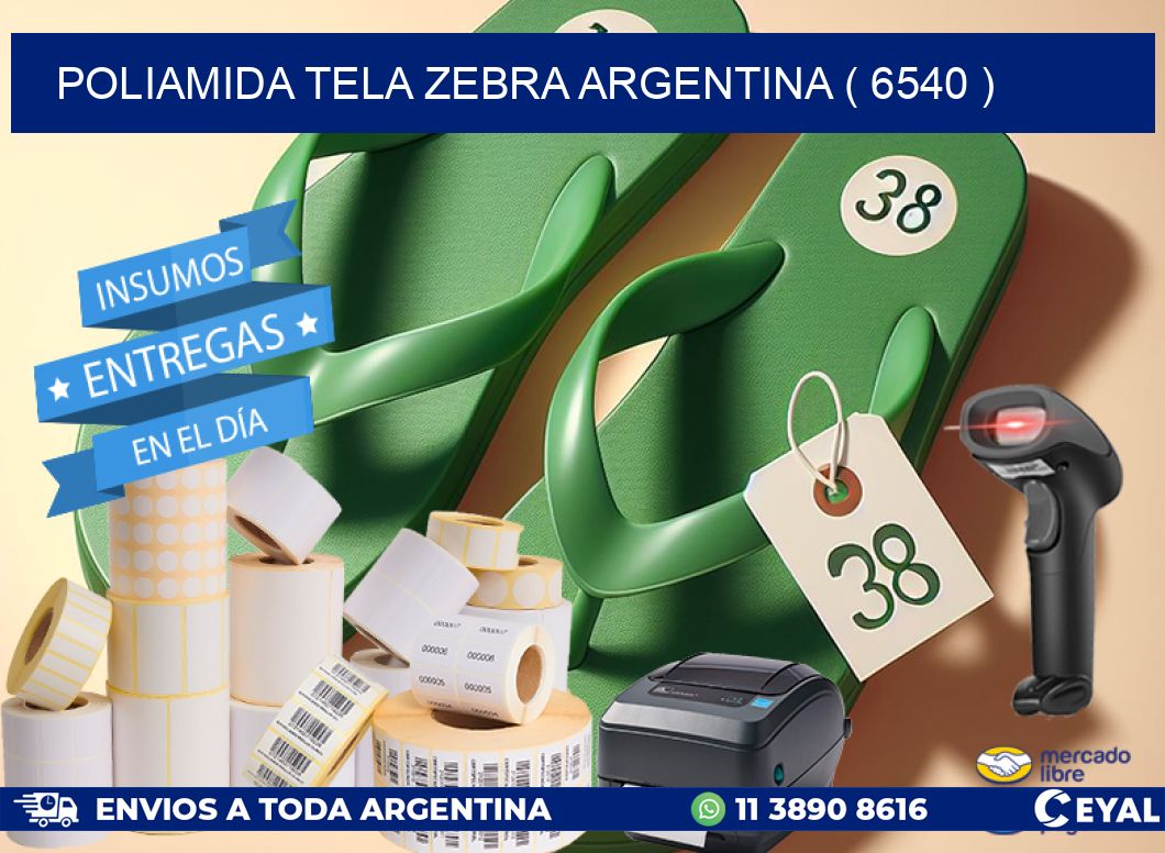 POLIAMIDA TELA ZEBRA ARGENTINA ( 6540 )
