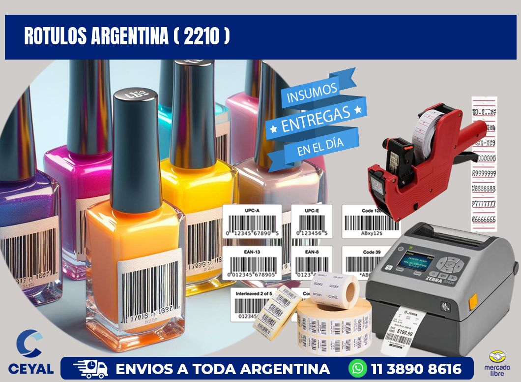 ROTULOS ARGENTINA ( 2210 )