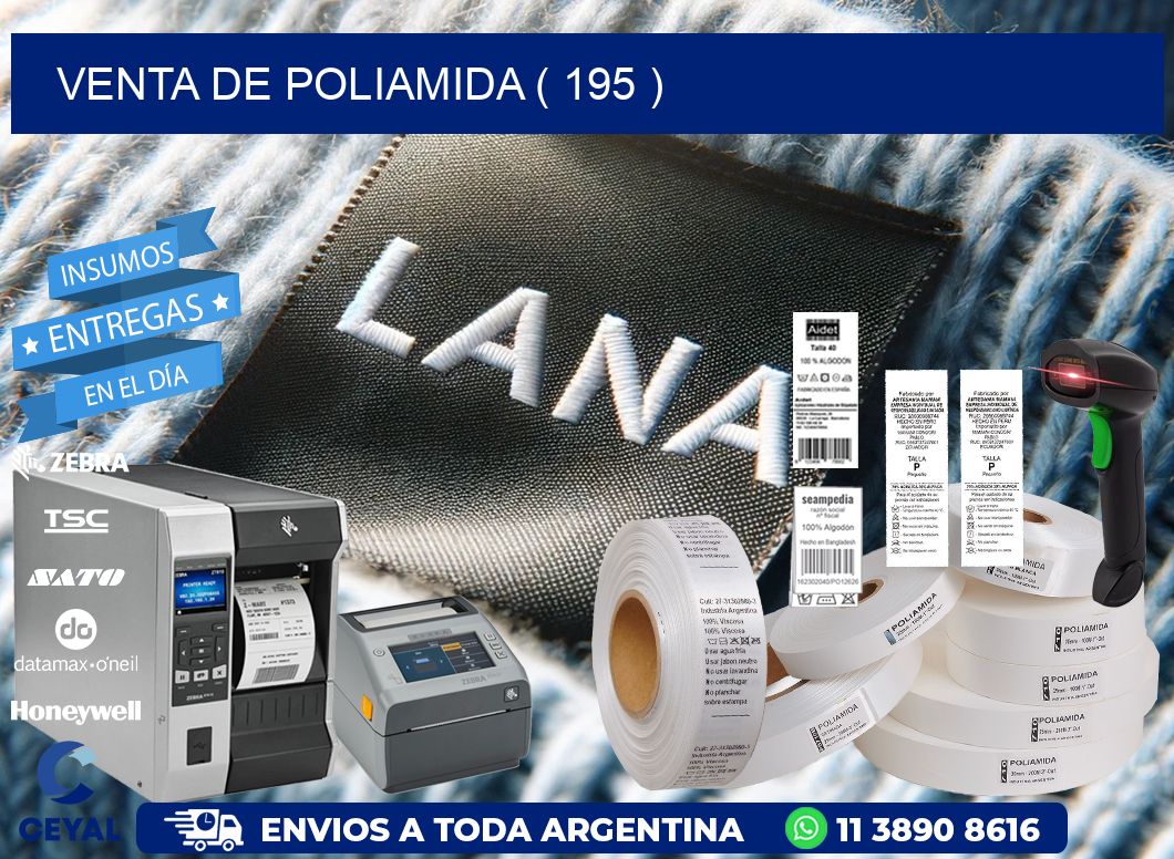 VENTA DE POLIAMIDA ( 195 )
