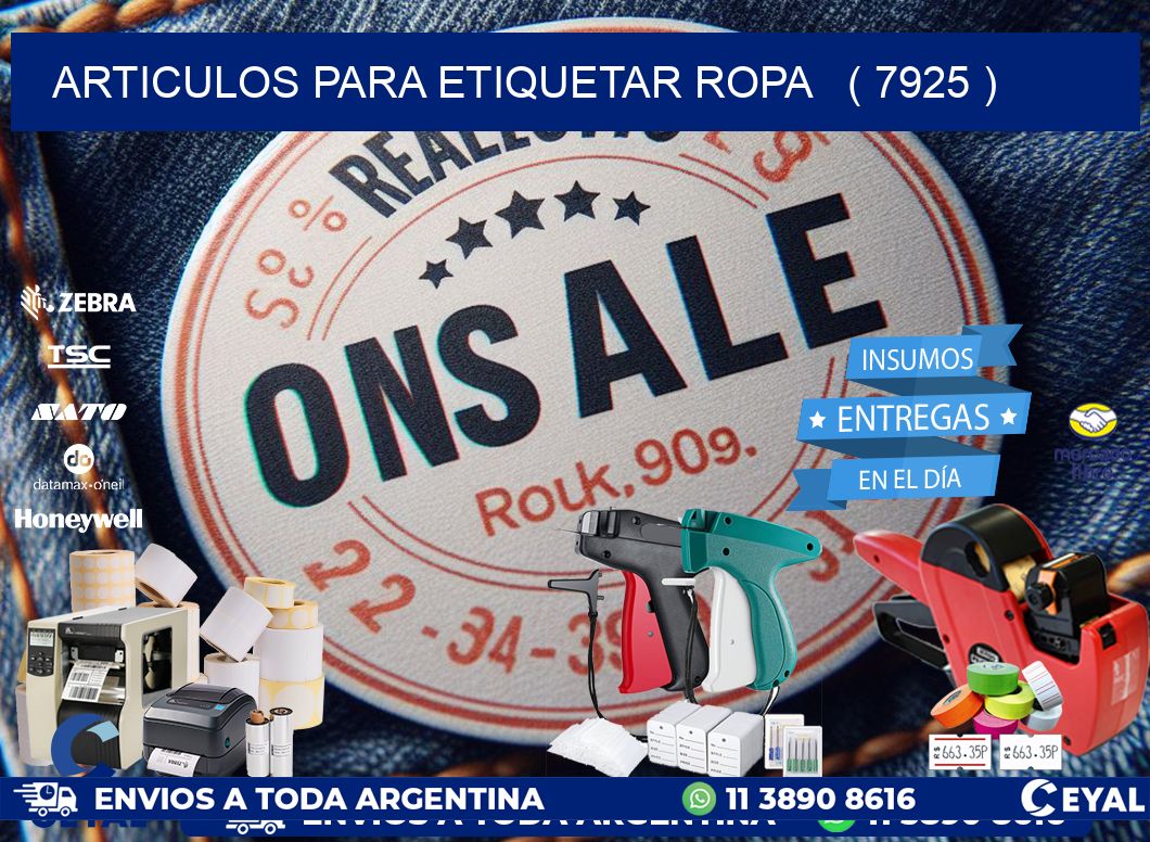 articulos para etiquetar ropa ( 7925 )