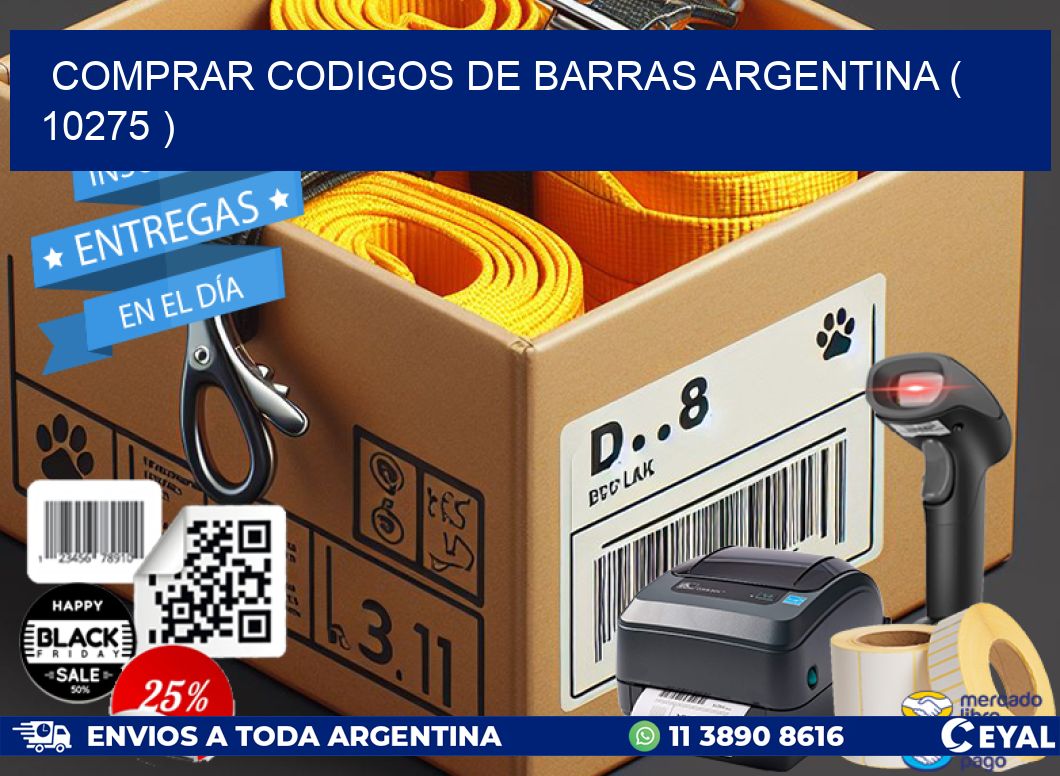 comprar codigos de barras argentina ( 10275 )
