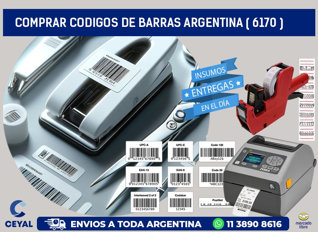 comprar codigos de barras argentina ( 6170 )