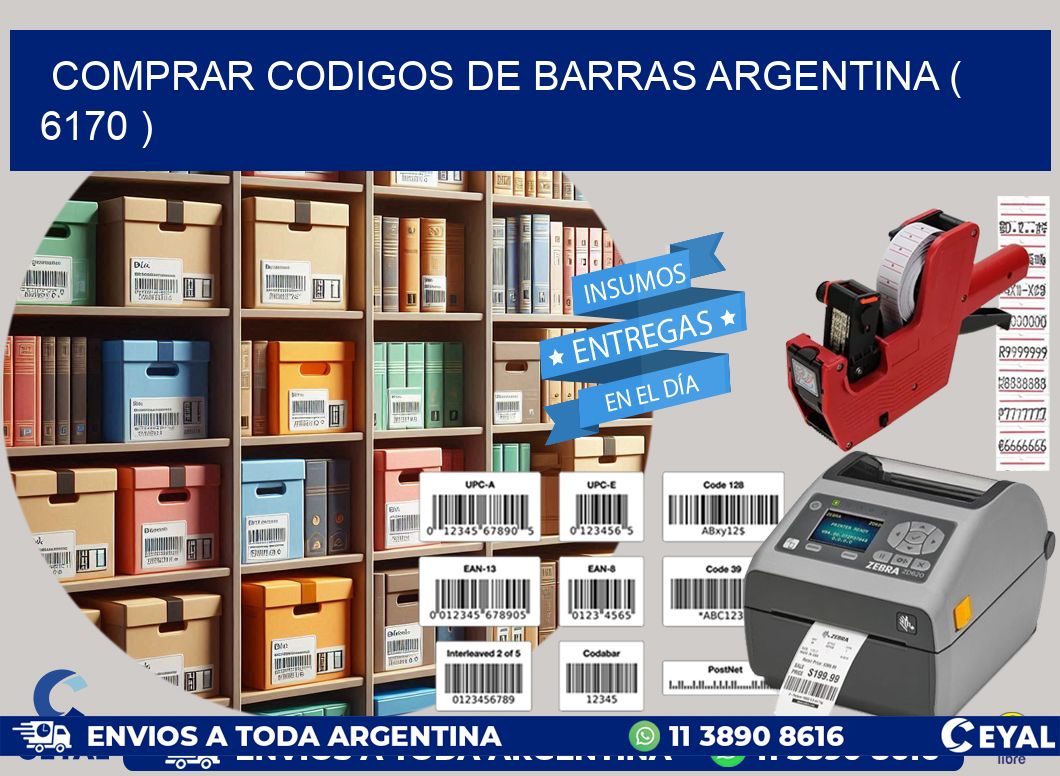 comprar codigos de barras argentina ( 6170 )