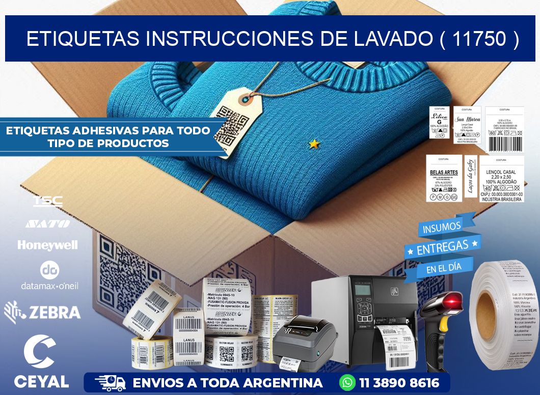 etiquetas instrucciones de lavado ( 11750 )