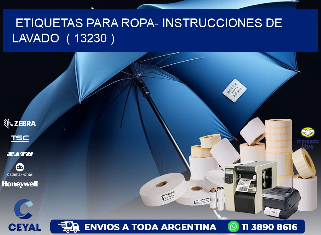 etiquetas para ropa- instrucciones de lavado  ( 13230 )