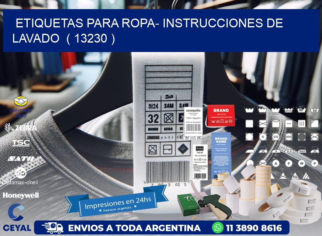etiquetas para ropa- instrucciones de lavado  ( 13230 )