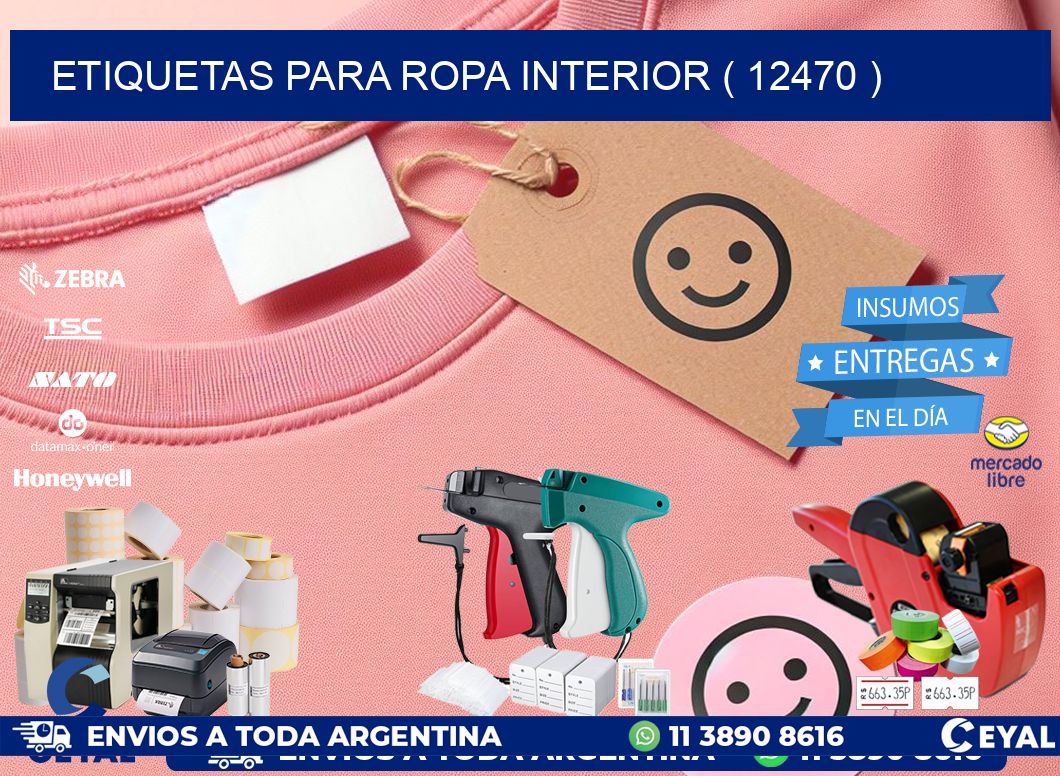 etiquetas para ropa interior ( 12470 )