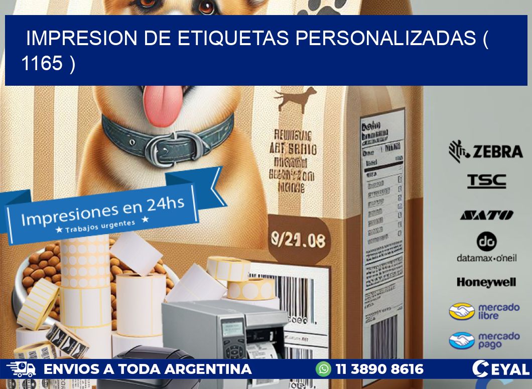 impresion de etiquetas personalizadas ( 1165 )