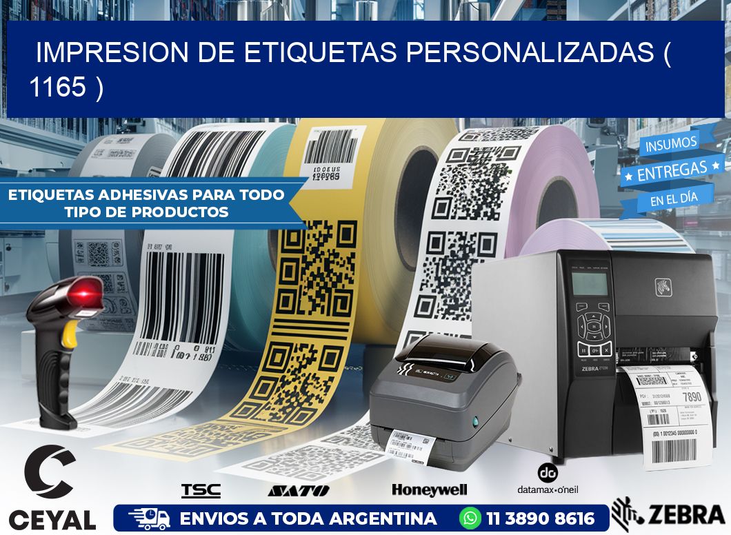 impresion de etiquetas personalizadas ( 1165 )
