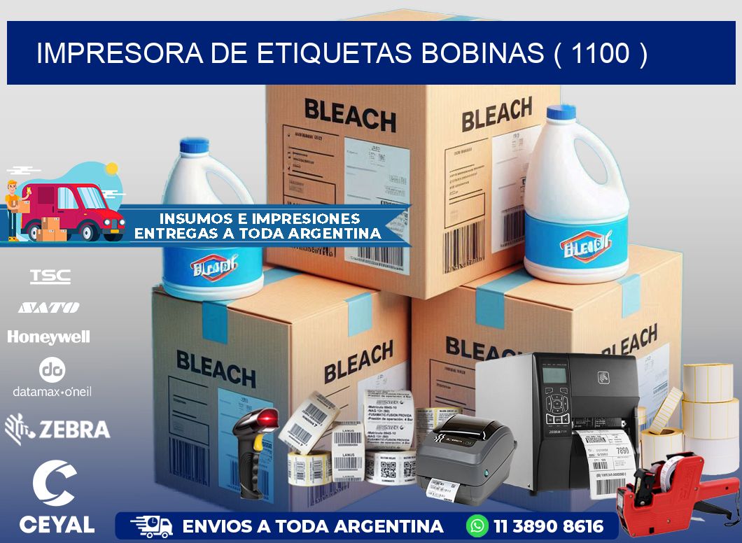 impresora de etiquetas bobinas ( 1100 )