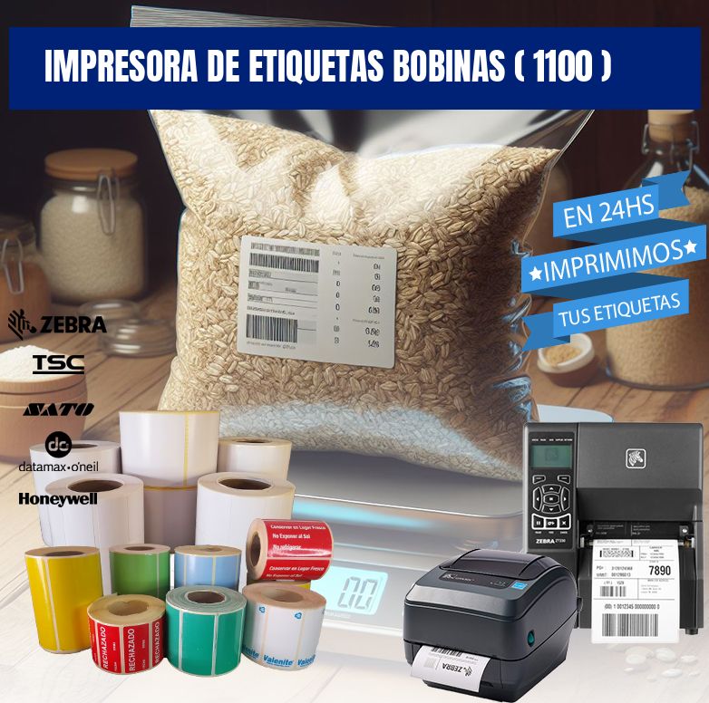 impresora de etiquetas bobinas ( 1100 )