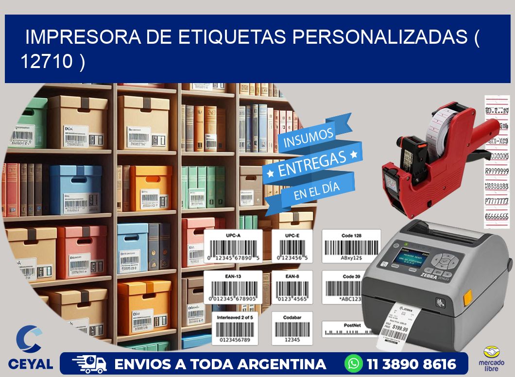 impresora de etiquetas personalizadas ( 12710 )