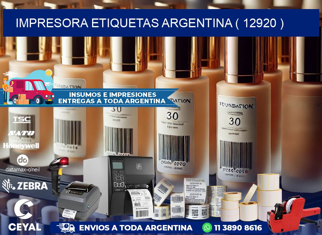 impresora etiquetas argentina ( 12920 )