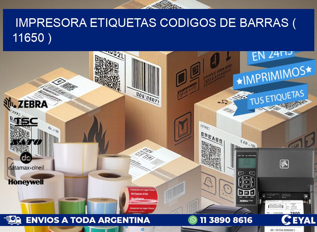 impresora etiquetas codigos de barras ( 11650 )