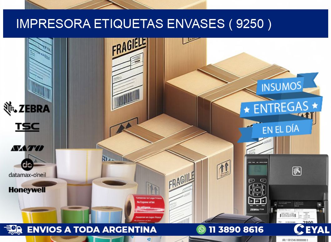 impresora etiquetas envases ( 9250 )
