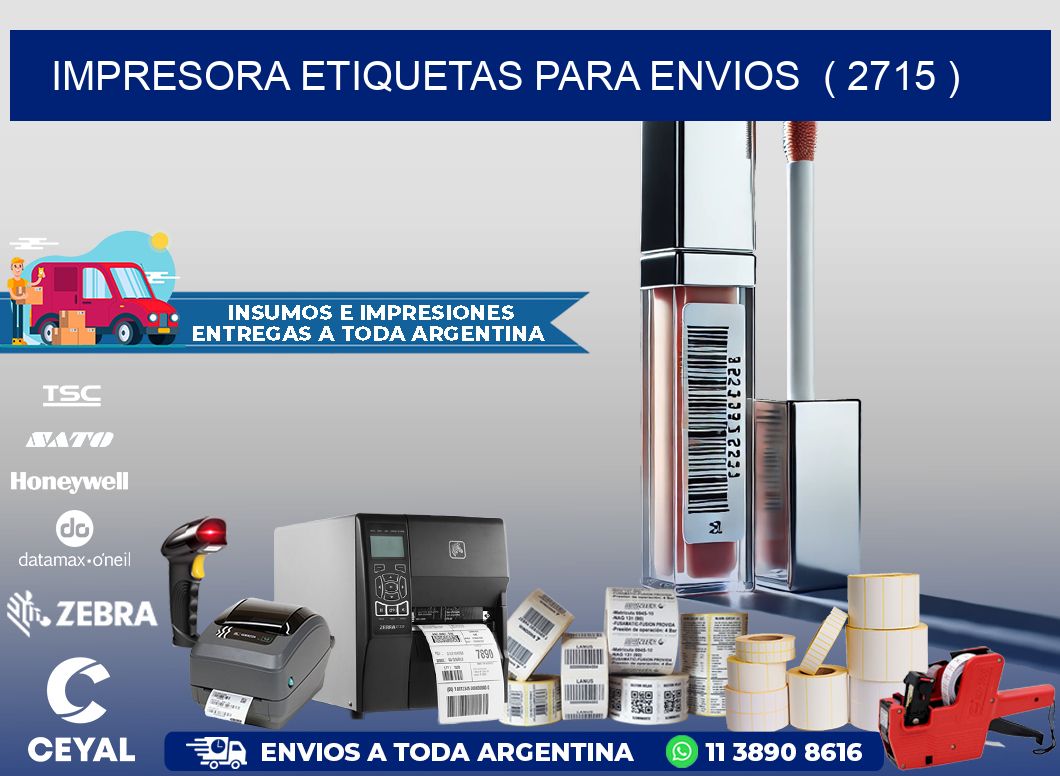 impresora etiquetas para envios  ( 2715 )