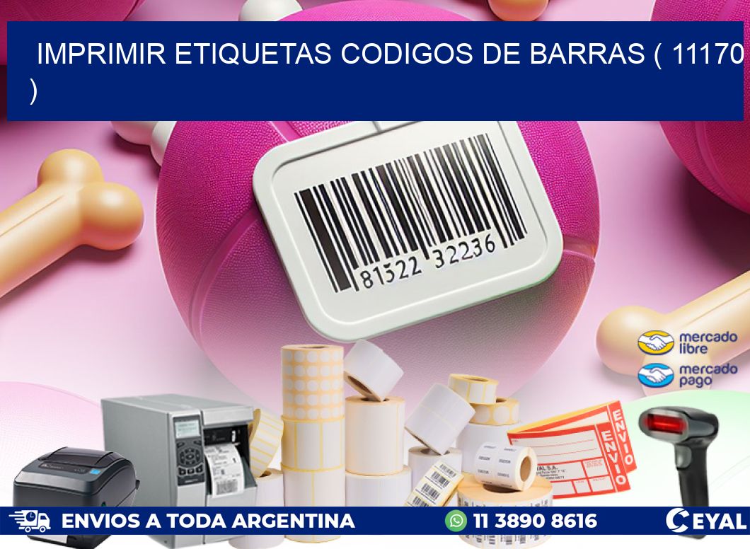 imprimir etiquetas codigos de barras ( 11170 )