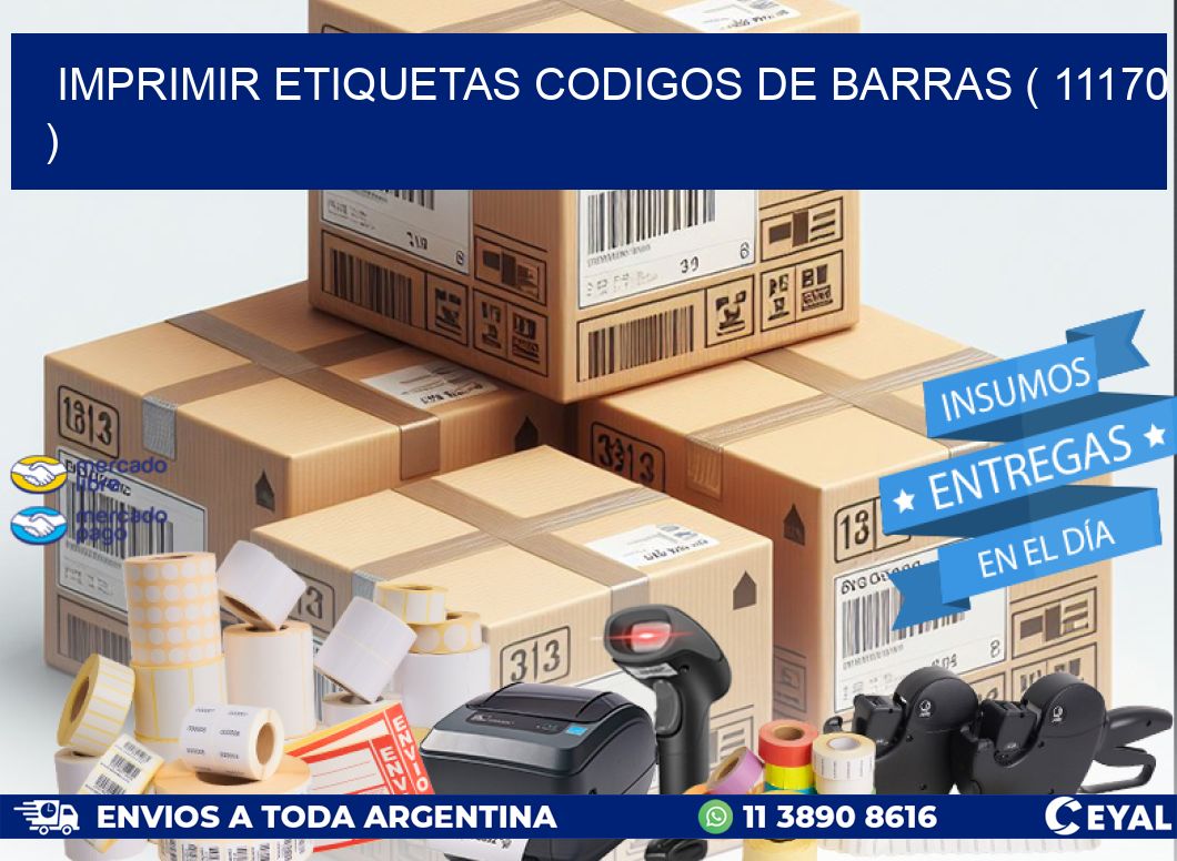 imprimir etiquetas codigos de barras ( 11170 )